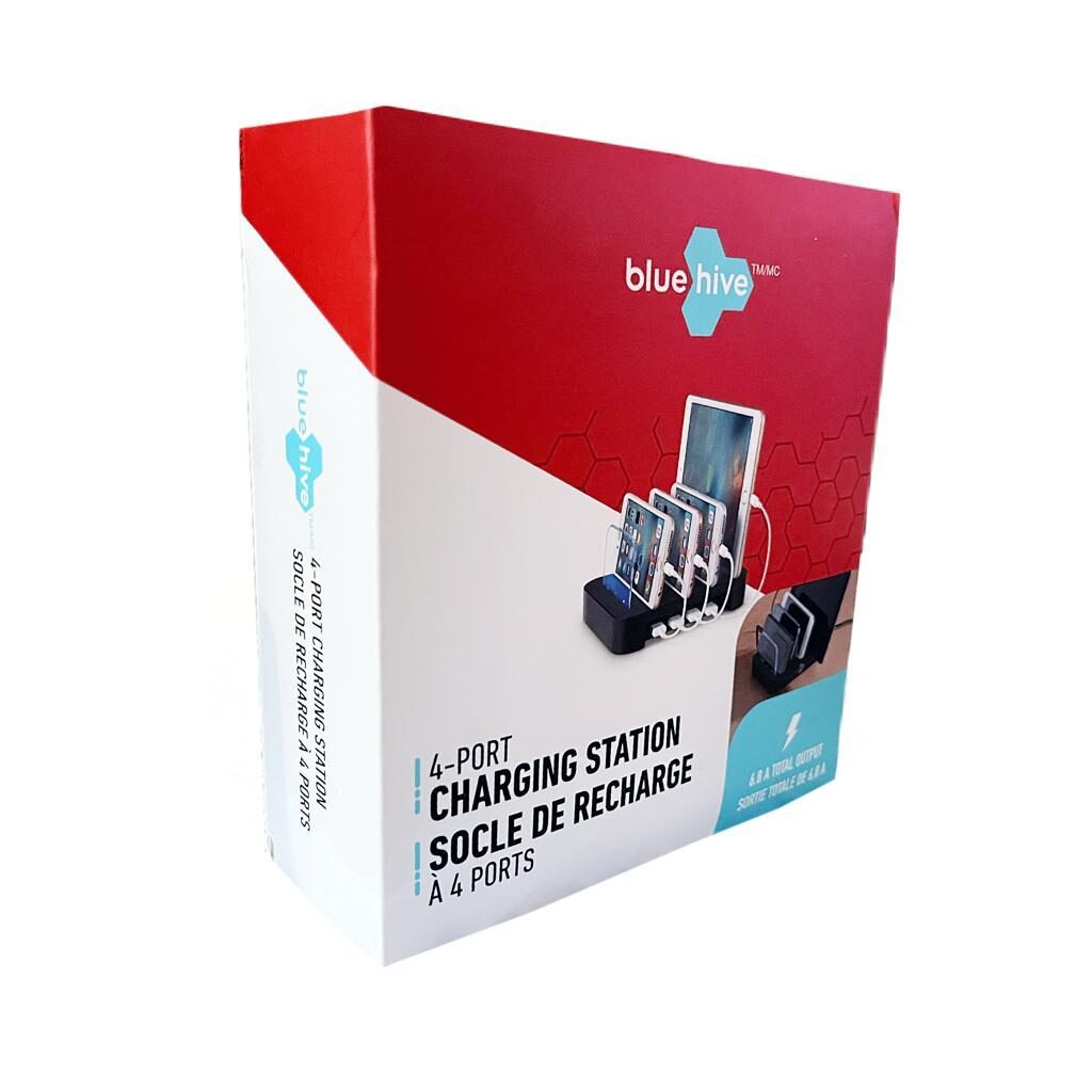 Bluehive 4 Port Mobile Charging Station