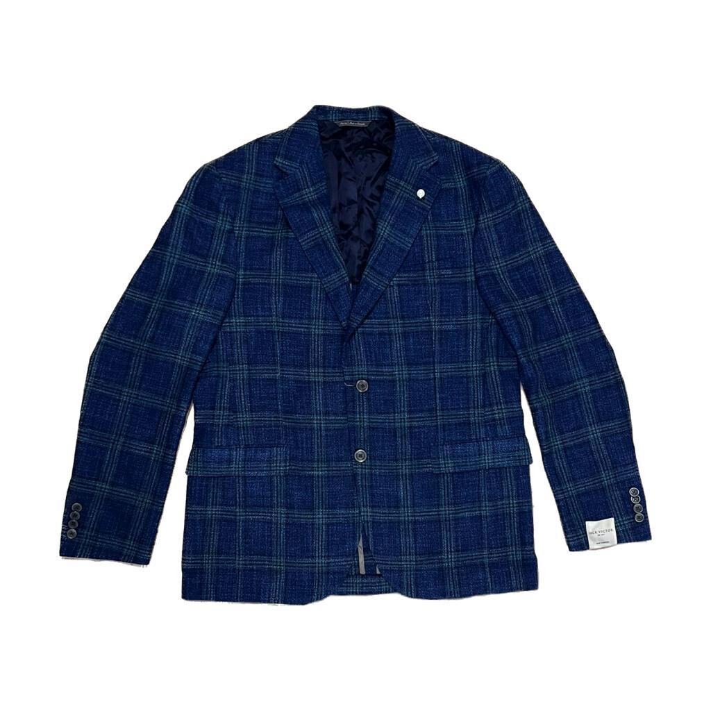 Jack Victor Men's Plaid Blazer