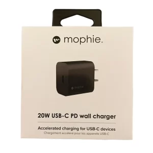 MOPHIE. 20w USB-C PD WALL CHARGER