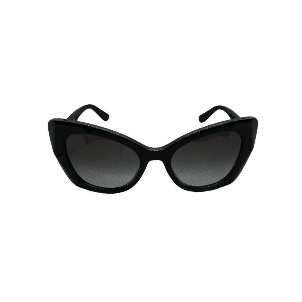 black sunglasses with gold D$G Logo
