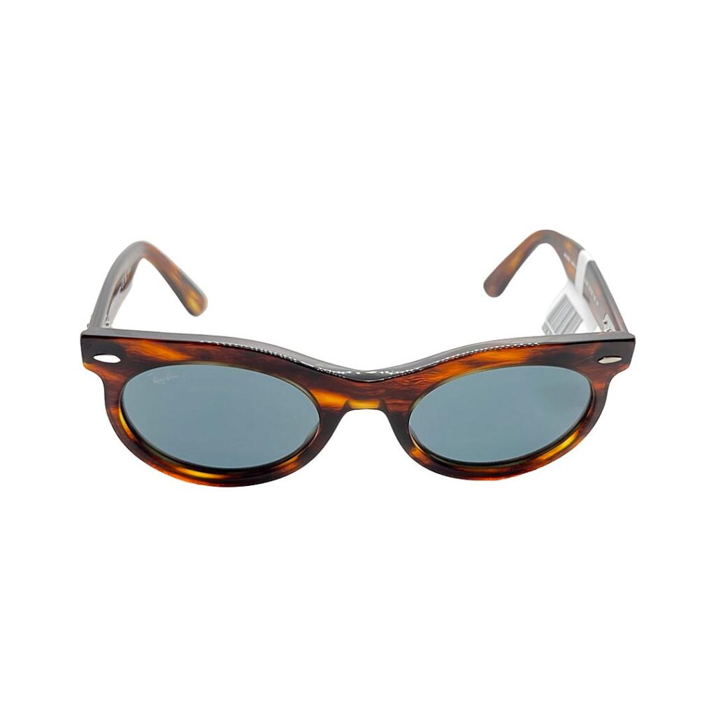 Ray-Ban | Wayfarer Oval Sunglasses | Polished Havana